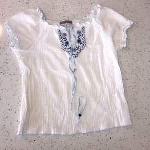 Cute Embroidered Top